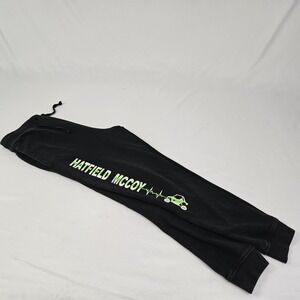 Hatfield McCoy Trails Sweat Pants Joggers Size Small Graphic Drawstring